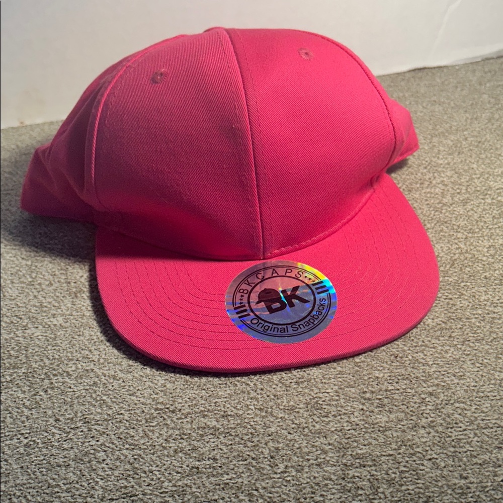 Unbranded Hot Pink Snapback Cap